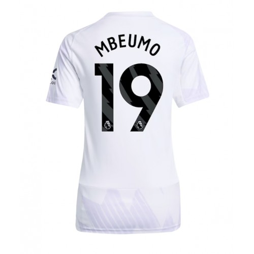 Manchester United Bryan Mbeumo #19 Replika Bortatröja Damer 2025-26 Kortärmad